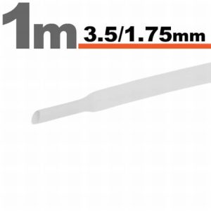 Zsugorcső Fehér, 15 méter · 3,5 / 1,75 mm - 11021W