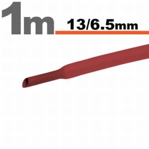 Zsugorcső Piros, 10 méter - 13 / 6,5 mm - 11024P