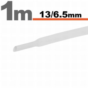 Zsugorcső Fehér, 10 méter · 13 / 6,5 mm - 11024W
