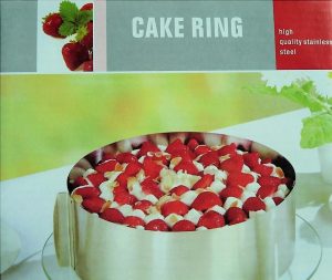 Állítható tortasütő sablon 16-30 cm átmérővel