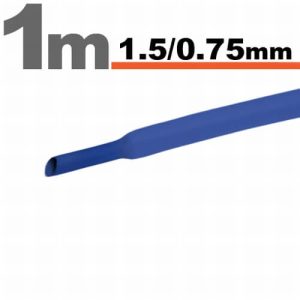Zsugorcső Kék, 20 méter - 1,5 / 0,75 mm - 11019K