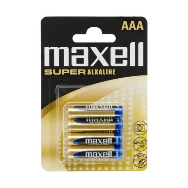 Maxell Mikroceruza elem AAA • LR03 XL Super Alkaline • 1,5V - 18731
