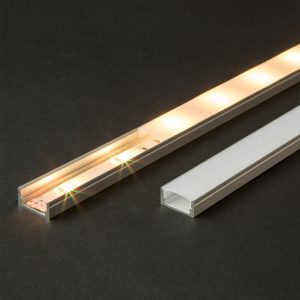 PHENOM LED aluminium U profil sín 1000 x 17 x 8 mm - 41010A1