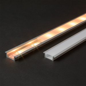 PHENOM LED aluminium U profil sín 1000 x 23(17) x 8 mm süllyeszthető - 41011A1