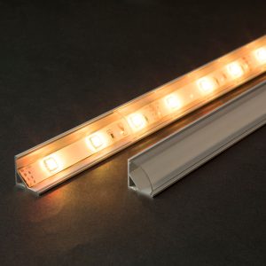 PHENOM LED aluminium profil takaró búra átlátszó 1000 mm - 41012T1