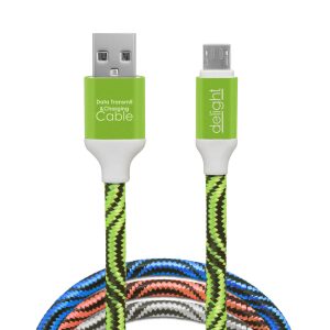 Delight Adatkábel - microUSB - 2 m - 55439A