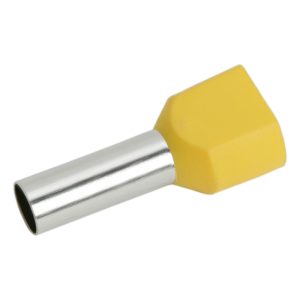 Érvéghüvely 2 x 6,0 mm² vezetékekhez 100db - 05726