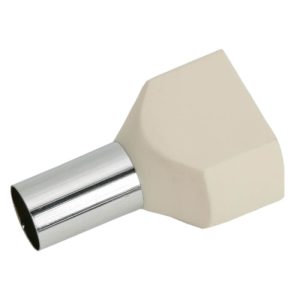 Érvéghüvely 2 x 16 mm² vezetékekhez 100db - 05728