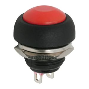 Nyomógomb 1 áramkör 1 A - 250 V OFF - (ON) - 5 db / csomag - 09044PI