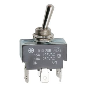 Karos kapcsoló 2 áramkör 10 A - 250V - 2 db / csomag - 09057
