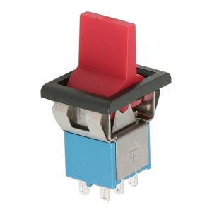 Visszaálló karos kapcsoló 2 áramkör 3 A - 250 V - 5 db / csomag - 09061PI