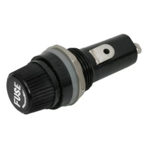 Biztosíték foglalat 6,4 x 30 mm 10 A 250 V AC - 10 db / csomag - 05285