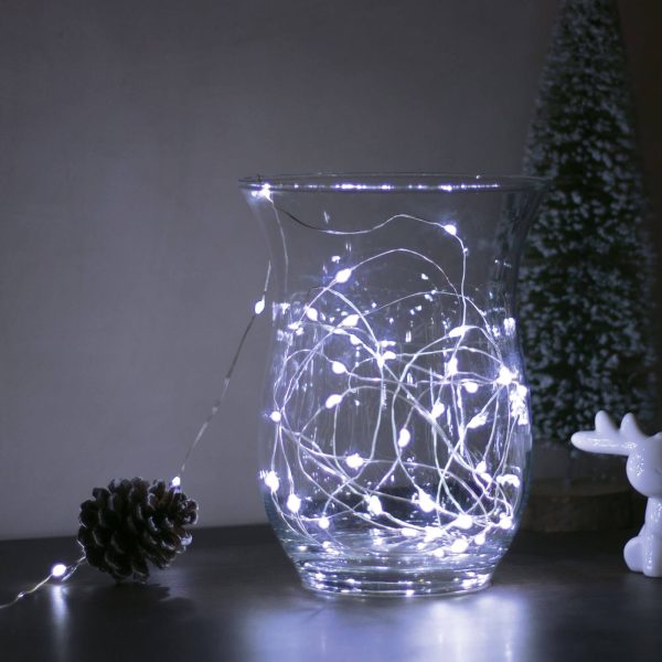 Family Karácsonyi LED fényfüzér - 5 m - 50 LED - hidegfehér - 58041C
