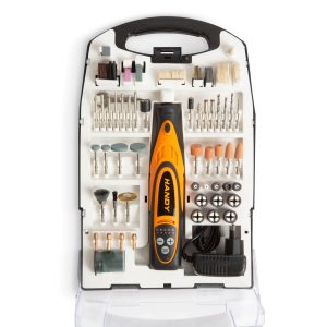 Handy Panelfúró, csiszoló, polírozó szett - 112 részes - akkumulátoros -  10369