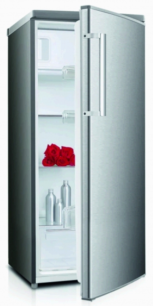 MPM Hűtőszekrény fagyasztóval 200L Inox - MPM-200-CJ-19